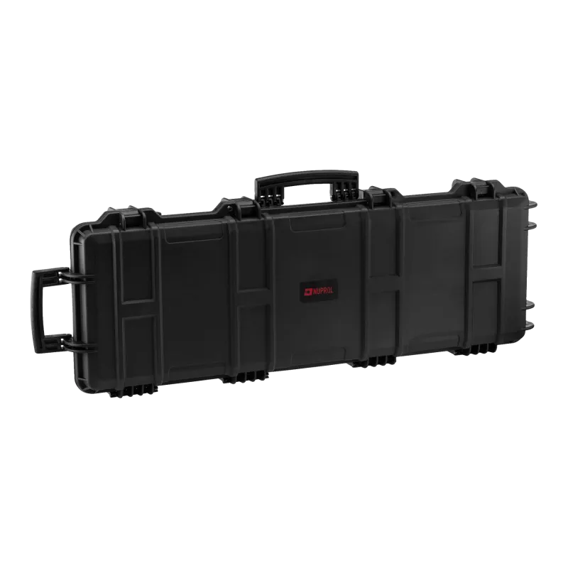 NUPROL - Mallette waterproof IP67 103x33x15 cm mousse alvéolée - Noir