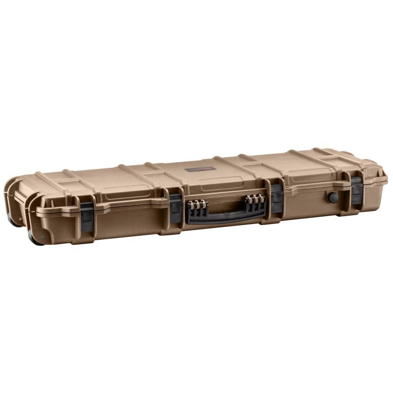 NUPROL - Mallette Mousse Vague Tan pour réplique d'airsoft 103X33X15 NUPROL - Mallette Mousse Vague Tan pour réplique d'airsoft 103X33X15