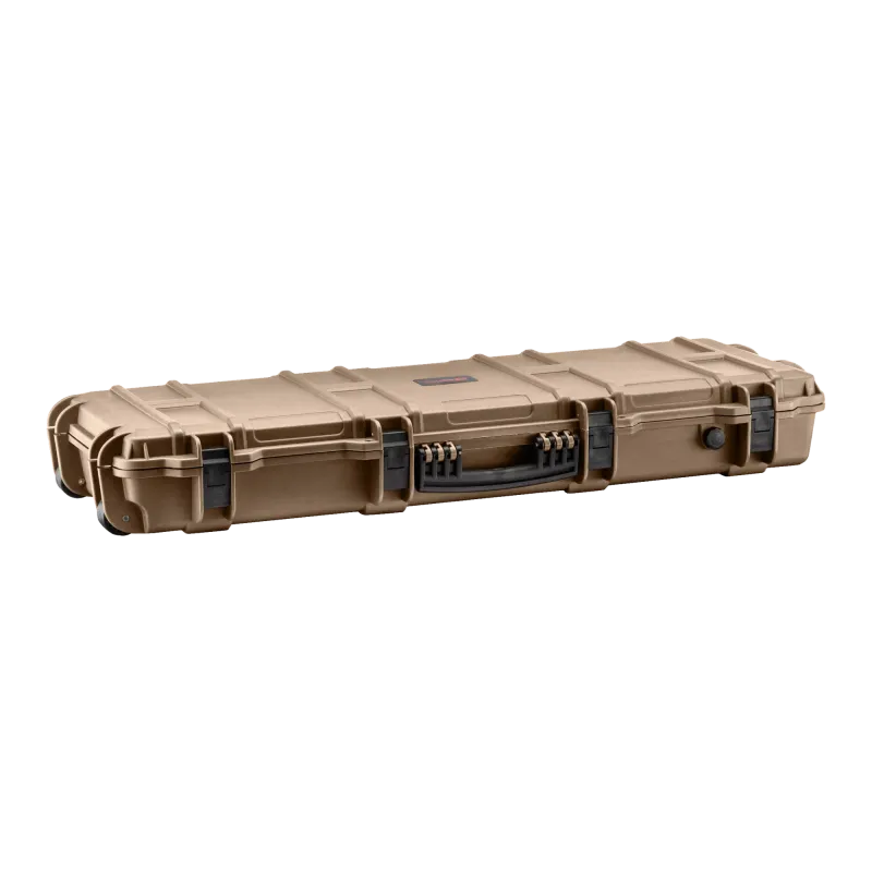 NUPROL - Mallette waterproof IP67 103x33x15 cm mousse alvéolée - Tan