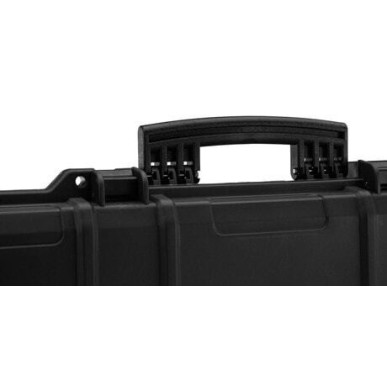 NUPROL - Mallette Mousse Vague Noir Pour Réplique D'airsoft 103X33X15