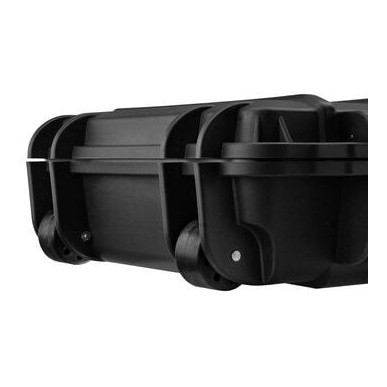 NUPROL - Mallette Mousse Vague Noir Pour Réplique D'airsoft 103X33X15