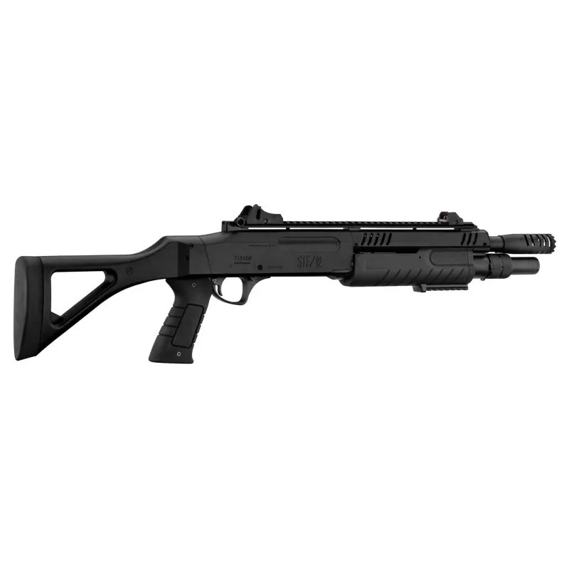 BO MANUFACTURE - Fusil à Pompe Spring FABARM STF12 - Noir — Vue 4