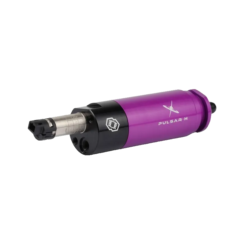 Engine HPA Gate Pulsar H violet, vue de trois quarts sur fond blanc