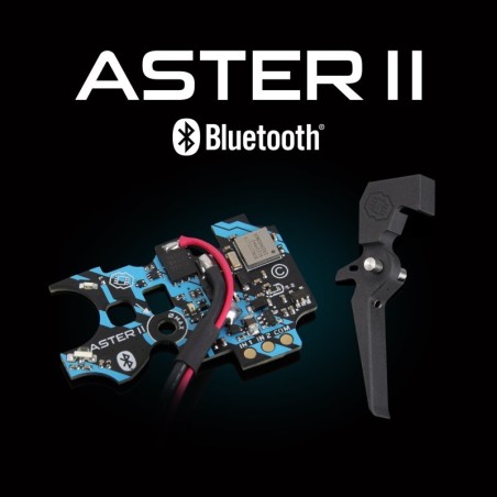 Gate - Aster II Bluetooth® pour gearbox V2 avec détente réglable Quantum 2 - Câblage arrière