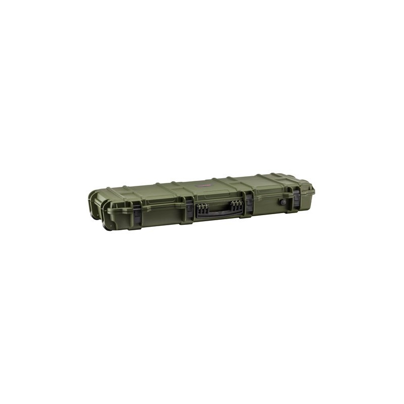 NUPROL - Mallette Mousse Vague Vert-olive pour réplique d'airsoft 103 X 33 X 15