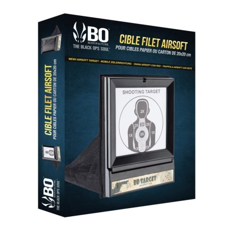 BO Manufacture - Cible avec filet - Noir