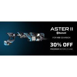 Gate - Aster II Bluetooth® pour gearbox V3 AEG et HPA  - Câblage arrière
