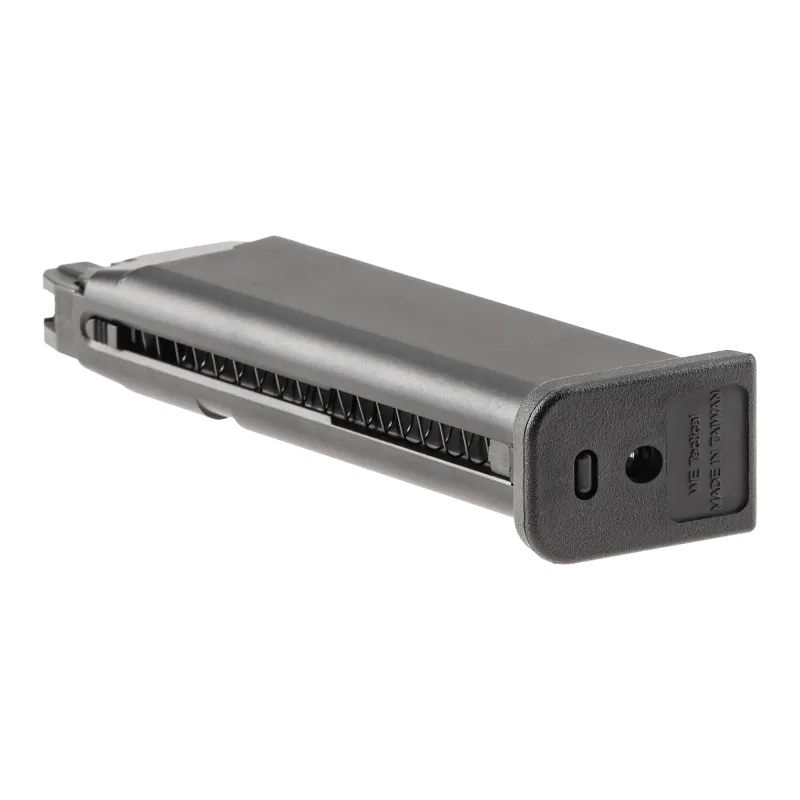 Chargeur gaz WE WE17 / WE18C, talon marqué WE Tactical et ressort de billes