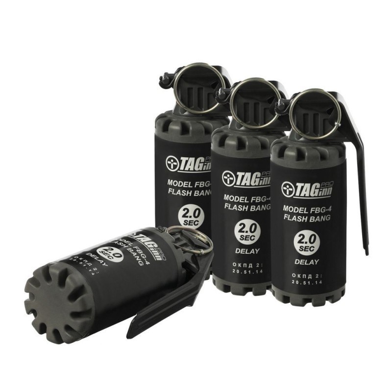 TAGinn - Grenade Flash FBG-4 120 dB - Pack de 6