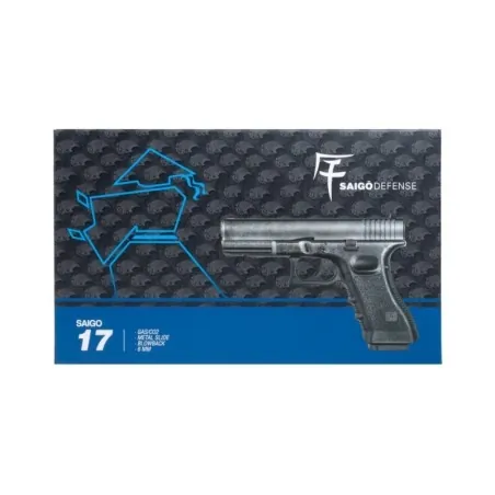 Saigo Defense - Pistolet GBB MK1 Co2 Blowback Metal Slide - Noir
