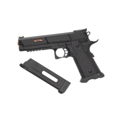 ASG STI Combat Master CO₂ Noir & Cuivre – Pistolet GBB | Zn-Airsoft
