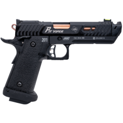 ASG Pit Viper CO₂ Noir & Cuivre – Pistolet GBB | Zn-Airsoft