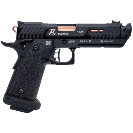 ASG Pit Viper CO₂ Noir & Cuivre – Pistolet GBB | Zn-Airsoft