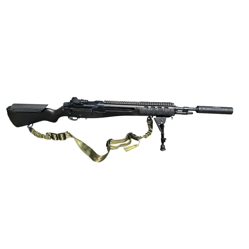 Occasion de la boutique - Réplique AEG Classic Army M14 Scout, bipied + silencieux - Noir