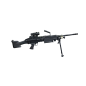Occasion de la boutique - Réplique AEG M249 MK2 avec lunette ASG A&K - Noir
