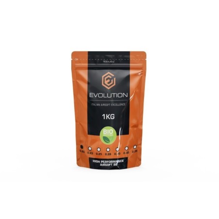 Evolution International - Billes Biodégradables 0.20g High Performance 1Kg - Blanche