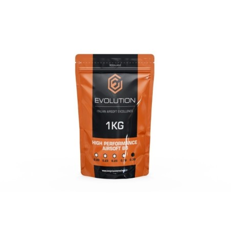 Evolution International - Billes 0.30g High Performance 1Kg - blanche