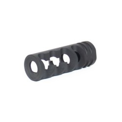 Evolution International - Cache Flamme en acier CNC Fishbone 14mm CCW - Noir