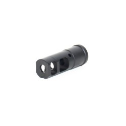 Evolution International - Cache Flamme en acier CNC Tactical 14mm CCW - Noir