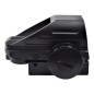 JS-TACTICAL - Viseur point rouge de type Reflex - Noir