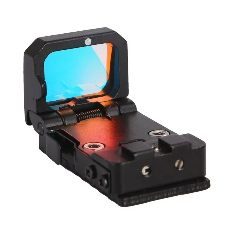 Viseur flip-up Big Dragon BD-5193 point rouge pliable Picatinny airsoft - face
