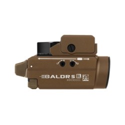 Olight - Lampe tactique compacte Baldr S BL avec laser bleu 800 lumens - Tan
