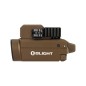 Olight - Lampe tactique compacte Baldr S BL avec laser bleu 800 lumens - Tan