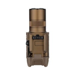 Olight Baldr Pro R – Lampe tactique 1350 lumens avec laser vert – Tan