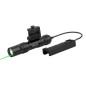 Olight - Odin GL Mini | Lampe Tactique 1000 Lumen avec Laser Vert - Noir
