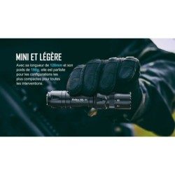 Olight - Odin GL Mini | Lampe Tactique 1000 Lumen avec Laser Vert - Noir