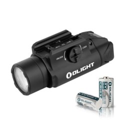 Olight PL-3S Valkyrie – Lampe tactique 1000 lumens noire pour rail Picatinny