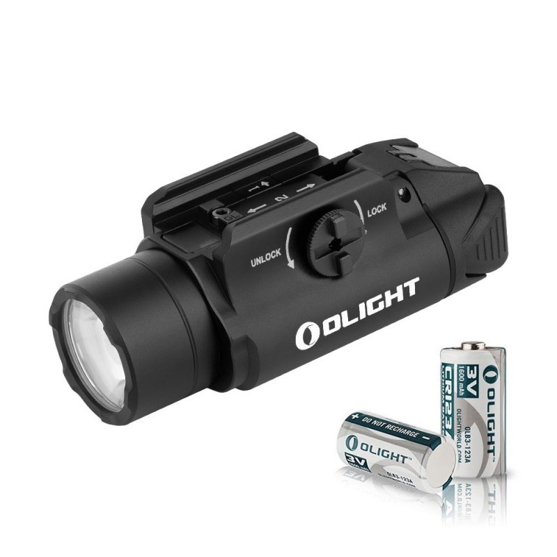 Olight - PL-3S Valkyrie | Lampe tactique 1000 Lumens - Noir