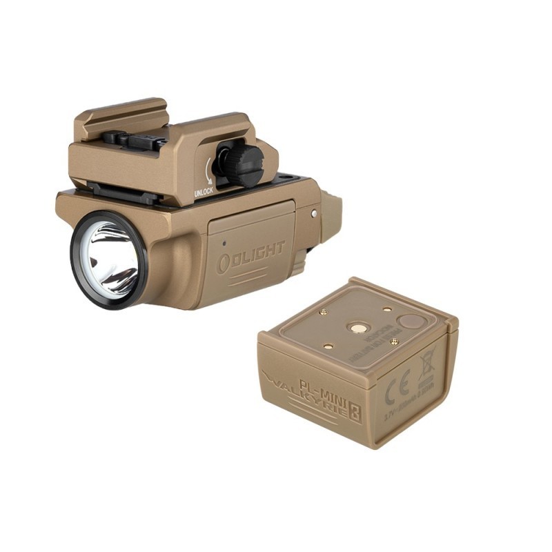 Olight - PL Mini 3 Valkyrie | Lampe tactique avec batterie détachable - Tan