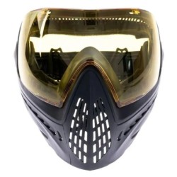 FMA - Masque Complet F1 avec verre jaune - Noir