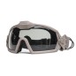 FMA - Lunettes réglables avec ventilateur - Tan