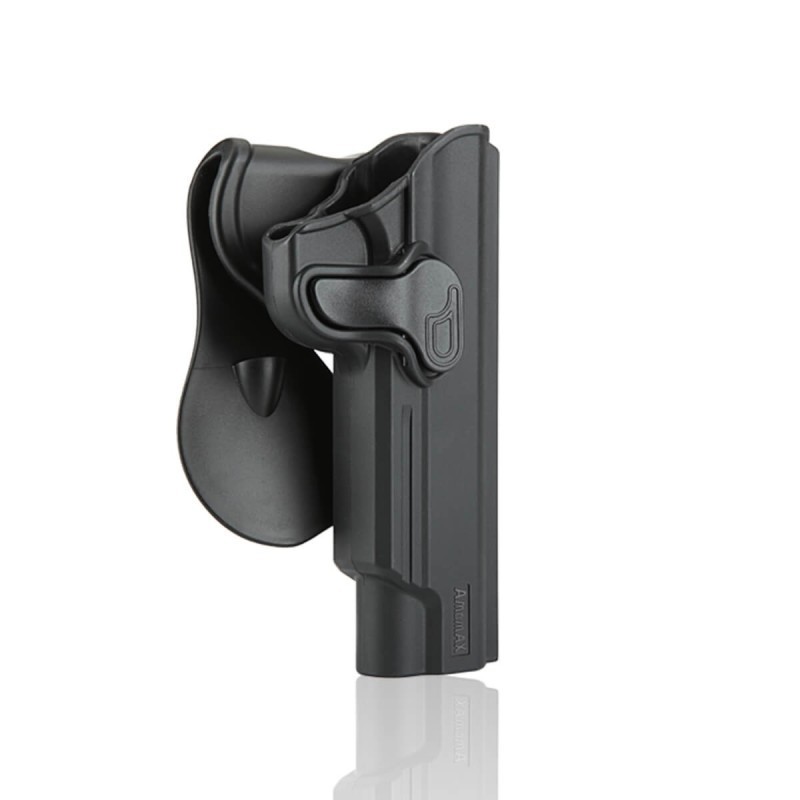 Amomax - Holster Rigide 360° pour 1911 - Noir