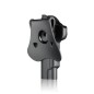 Amomax - Holster Rigide 360° pour 1911 - Noir