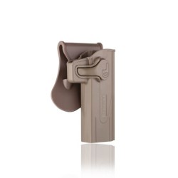 Amomax Holster 360° Hi-Capa FDE – Rigide | Zn-Airsoft