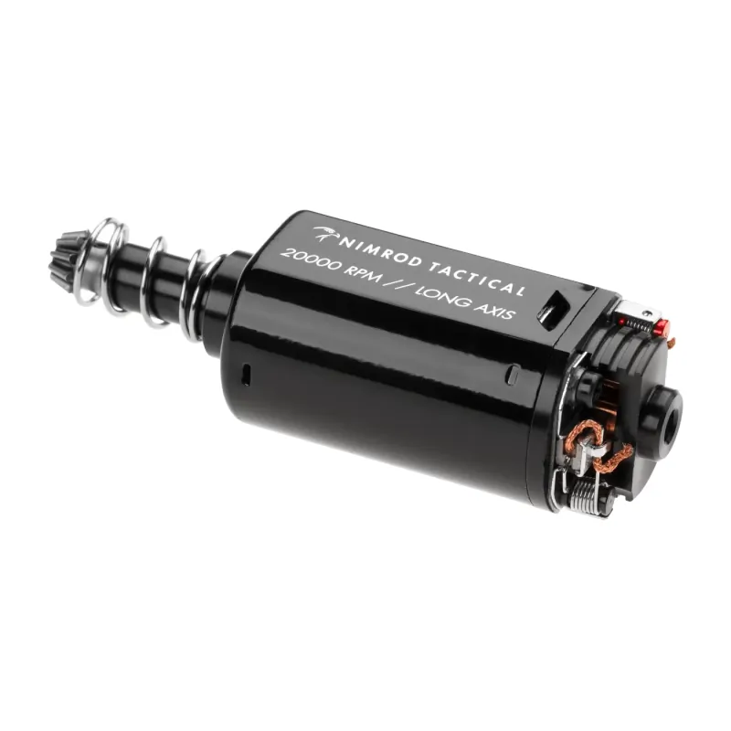 Moteur Nimrod Tactical Blackbird 20K axe long, marquage 20000 RPM Long Axis