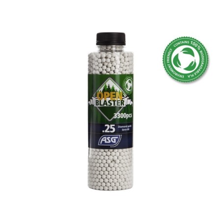 Billes Airsoft ASG 0,25g biodégradables – Haute précision et performance