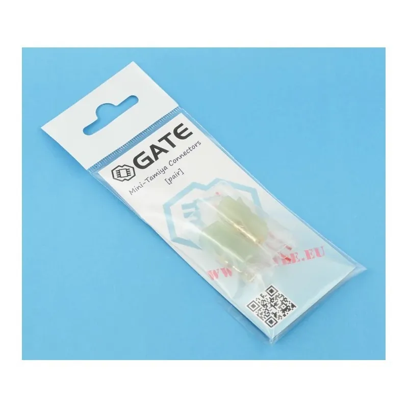 Paire de connecteurs Mini-Tamiya Gate dans son sachet d'origine