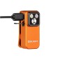 Olight - Oclip Pro | Lampe gilet tactique 500 lm & lumière rouge - Orange