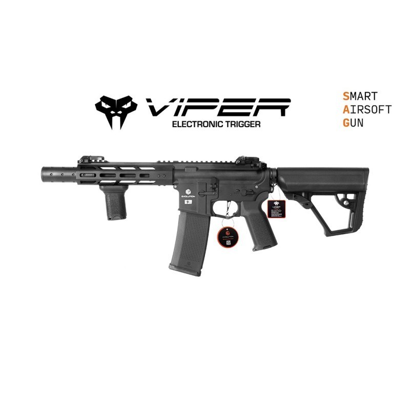 Evolution International - Réplique AEG Recon 3.0 Viper Silent Ops S - Noir
