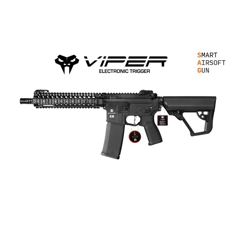Evolution International - Réplique AEG Recon 3.0 Viper MK18 Mod. 1 - Noir