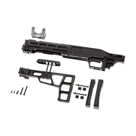 Maple Leaf - Châssis avec crosse pliable Tactique MLC-S2 - VSR-10 - Noir