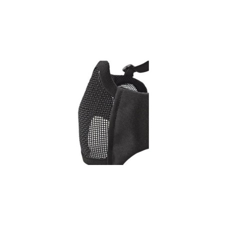 ASG - Masque En Maille Métallique Avec Coussinets De Joues Et Protection Auditive - Noir