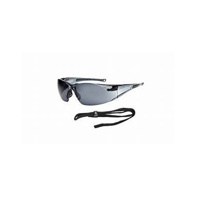 Bollé - Paire De Lunettes De Protection RUSH+ Smoke - Avec Cordon Réglable