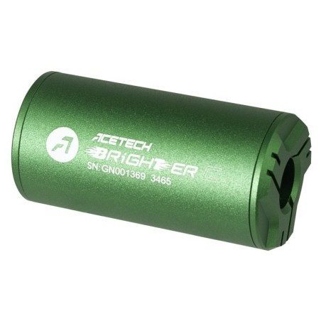 Acetech Brighter C Vert – Traceur Airsoft Compact UV | Zn-Airsoft.fr