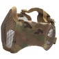 ASG - Masque en Maille Métallique Avec Coussinets De Joues Et Protection Auditive - MultiCam