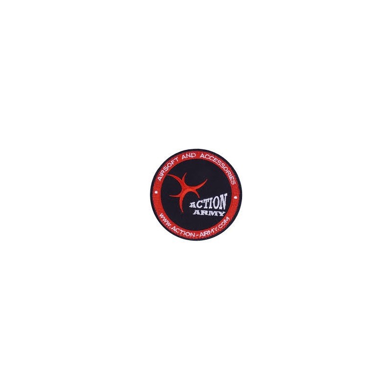 ACTION ARMY - Patch Action army Rouge Et Noir